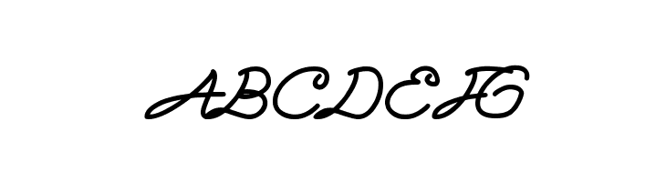 Sky liner  Free Fonts Download