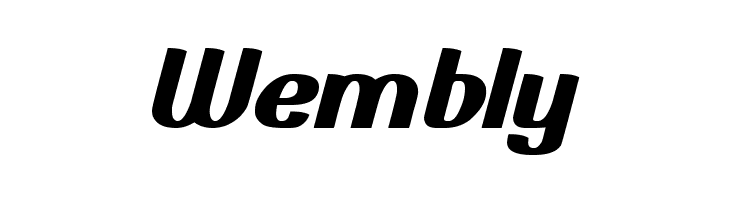 Bold and blue  Free Fonts Download