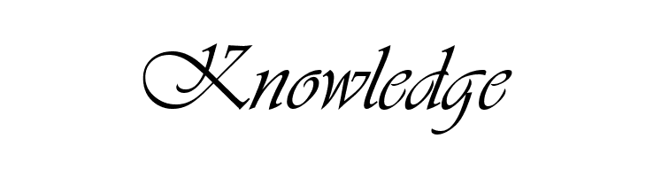 Knowledge Vianta Font