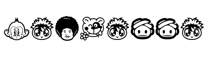 RANDOM Face 1  Free Fonts Download