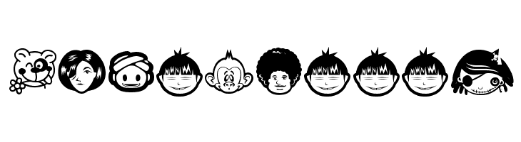 RANDOM Face 1  Free Fonts Download