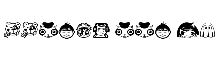 RANDOM Face 1  Free Fonts Download
