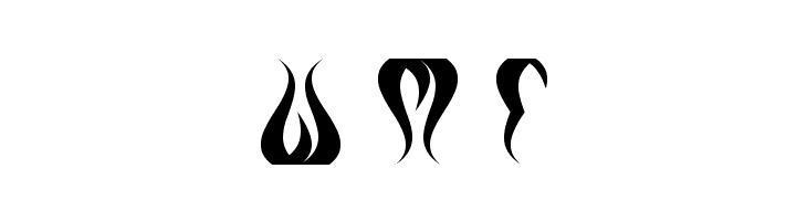 eternal flame  Free Fonts Download