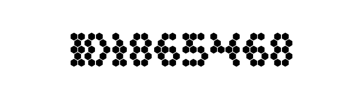 HEXAGONAL  Free Fonts Download