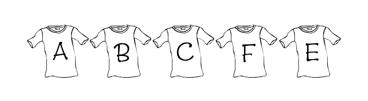 JLR T-Shirt  Free Fonts Download