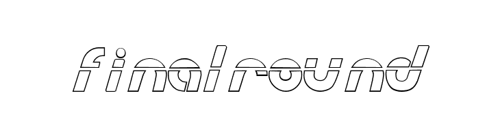 Metroplex Outline Laser  Free Fonts Download