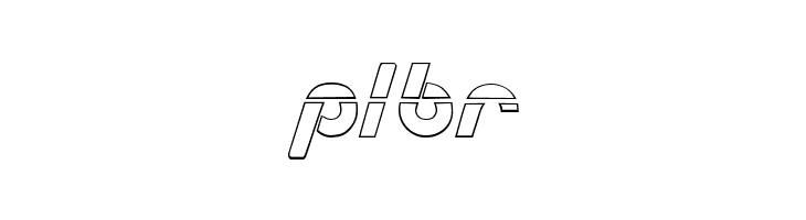 Metroplex Outline Laser  Free Fonts Download