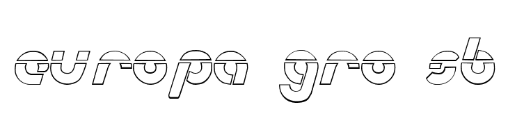 Metroplex Outline Laser  Free Fonts Download