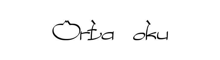 COBRA on coconut tree  Free Fonts Download