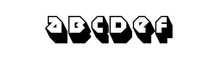 Sudbury Basin 3D  Free Fonts Download