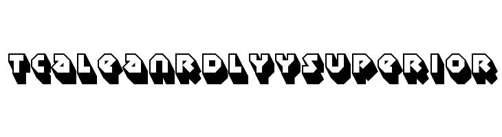 Sudbury Basin 3D  Free Fonts Download