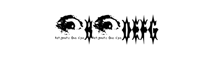 5 Fingered Goth SWTrial  Free Fonts Download