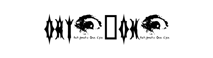 5 Fingered Goth SWTrial  Free Fonts Download
