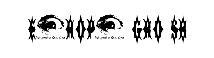 5 Fingered Goth SWTrial  Free Fonts Download