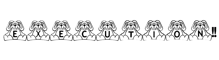 BillyBear Bunny  Free Fonts Download