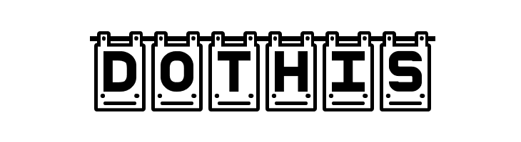 Data Cards St  Free Fonts Download