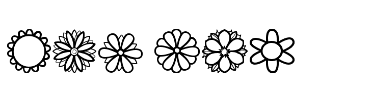 Second Flowers St  Free Fonts Download