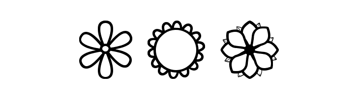Second Flowers St  Free Fonts Download