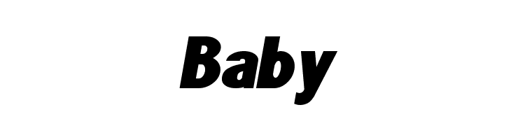 POE Sans Pro Heavy Italic  Free Fonts Download