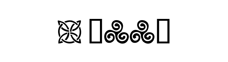 CeltiCons  Free Fonts Download