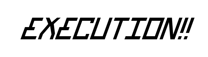 Bionic Type Italic  Free Fonts Download