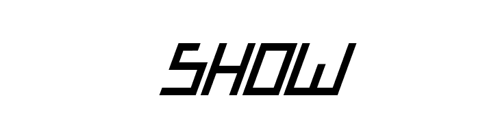 Bionic Type Italic  Free Fonts Download