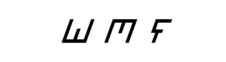 Bionic Type Italic  Free Fonts Download