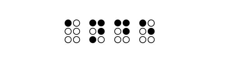 Braillefont Regular  Free Fonts Download