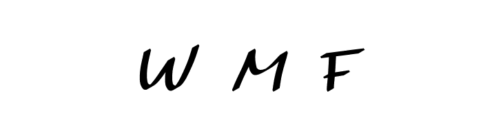 Brushmark.  Free Fonts Download