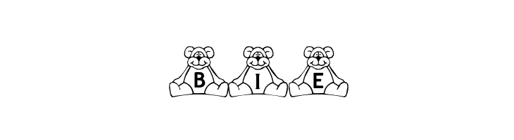 BillyBear TeddyBear  Free Fonts Download