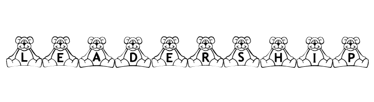 BillyBear TeddyBear  Free Fonts Download