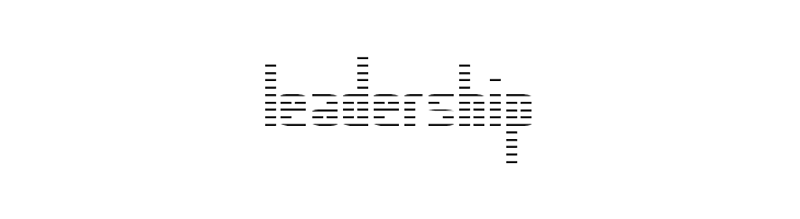 Integration Regular  Free Fonts Download