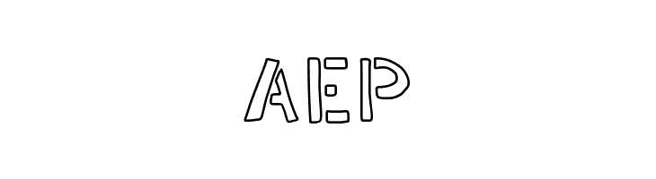 HAND STENCIL  Free Fonts Download