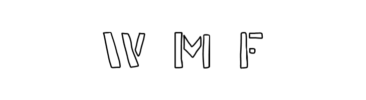 HAND STENCIL  Free Fonts Download