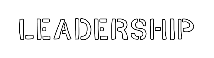 HAND STENCIL  Free Fonts Download