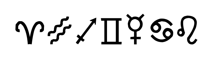 Zahstrology  Free Fonts Download