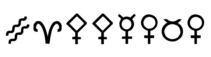 Zahstrology  Free Fonts Download