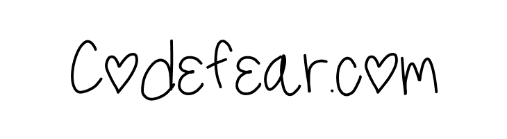 [true love]  Free Fonts Download
