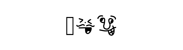 crazy smile  Free Fonts Download