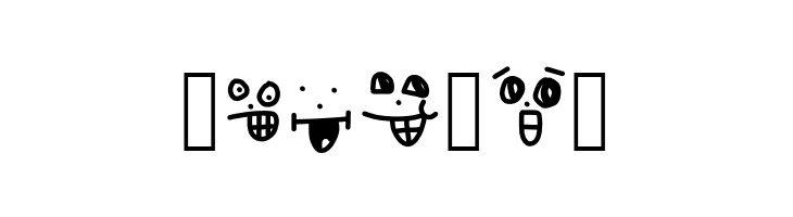 crazy smile  Free Fonts Download