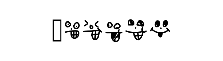 crazy smile  Free Fonts Download