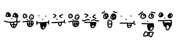 crazy smile  Free Fonts Download