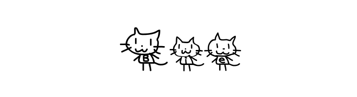 Cat type  Free Fonts Download