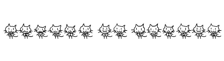 Cat type  Free Fonts Download