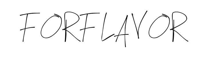 FORFLAVOR PWXtraThin Font