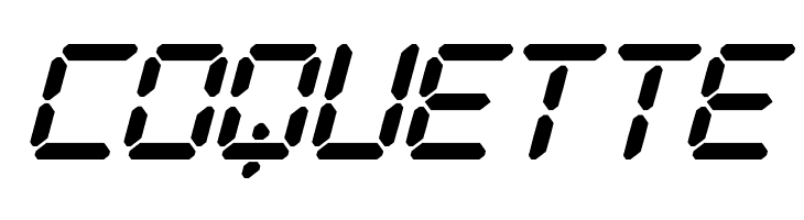 Digital Play Italic St  Free Fonts Download