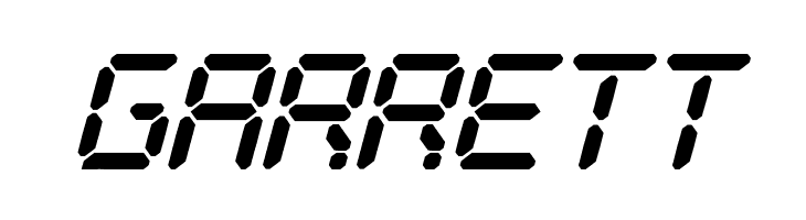 Digital Play Italic St  Free Fonts Download