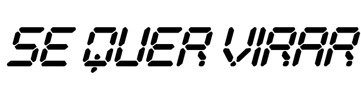 Digital Play Italic St  Free Fonts Download