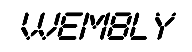 Digital Play Italic St  Free Fonts Download