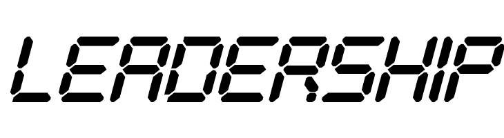 Digital Play Italic St  Free Fonts Download